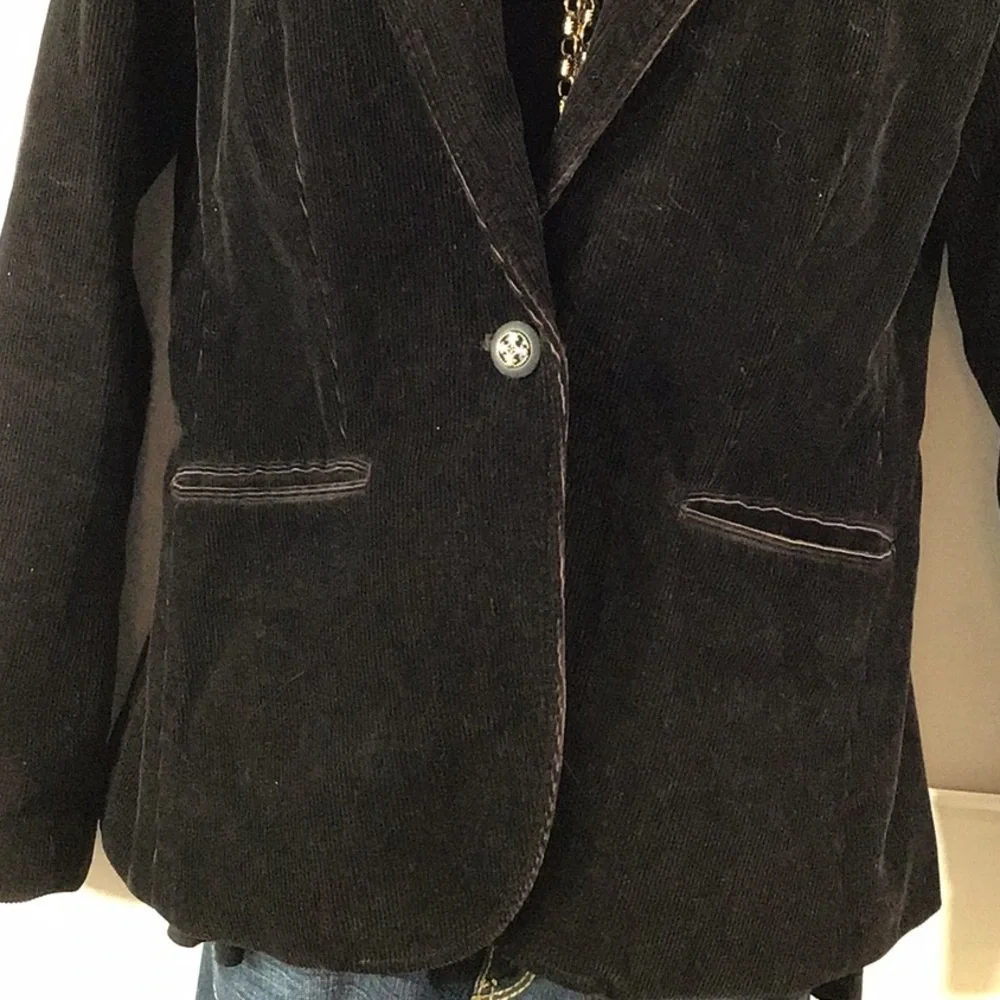 J. Crew espresso brown corduroy vintage blazer 10
